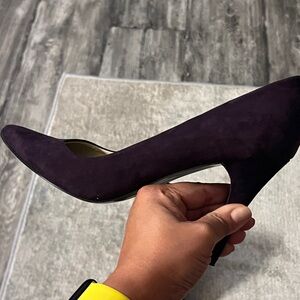 Nine West Dark Purple Heels